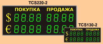ТАБЛО КУРСОВ ВАЛЮТ